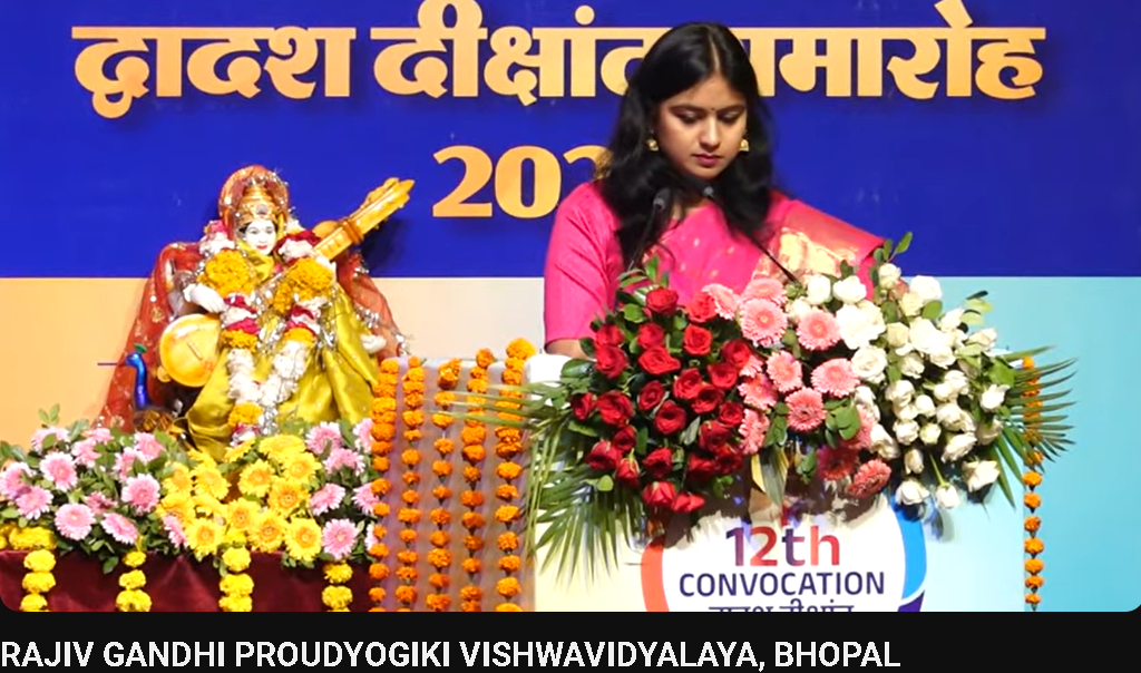 Twelfth Convocation-2025 RGPV Bhopal Live